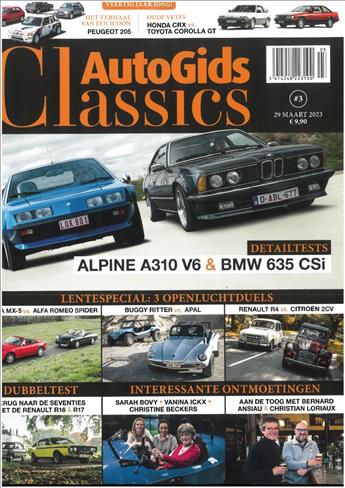 AutoGids Classics (Belgium) magazine index and contents