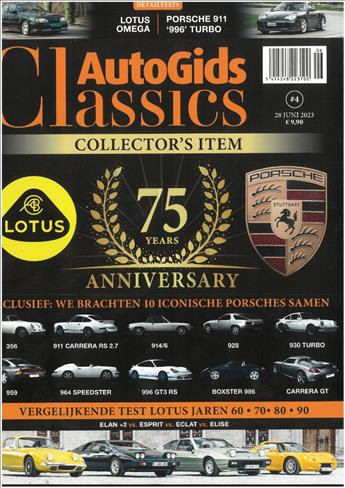 AutoGids Classics (Belgium) magazine index and contents